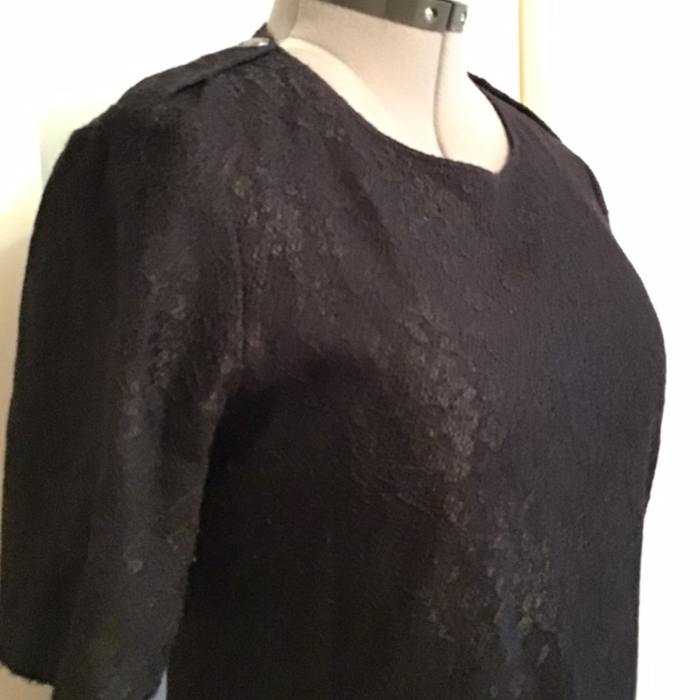 🔥Vintage BURBERRY Tunic Black Laced